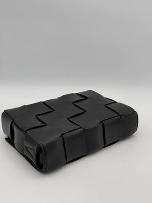 Bottega Veneta Cassette Intrecciato Black