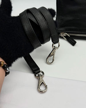 Givenchy Pandora Black Leather Crossbody Bag