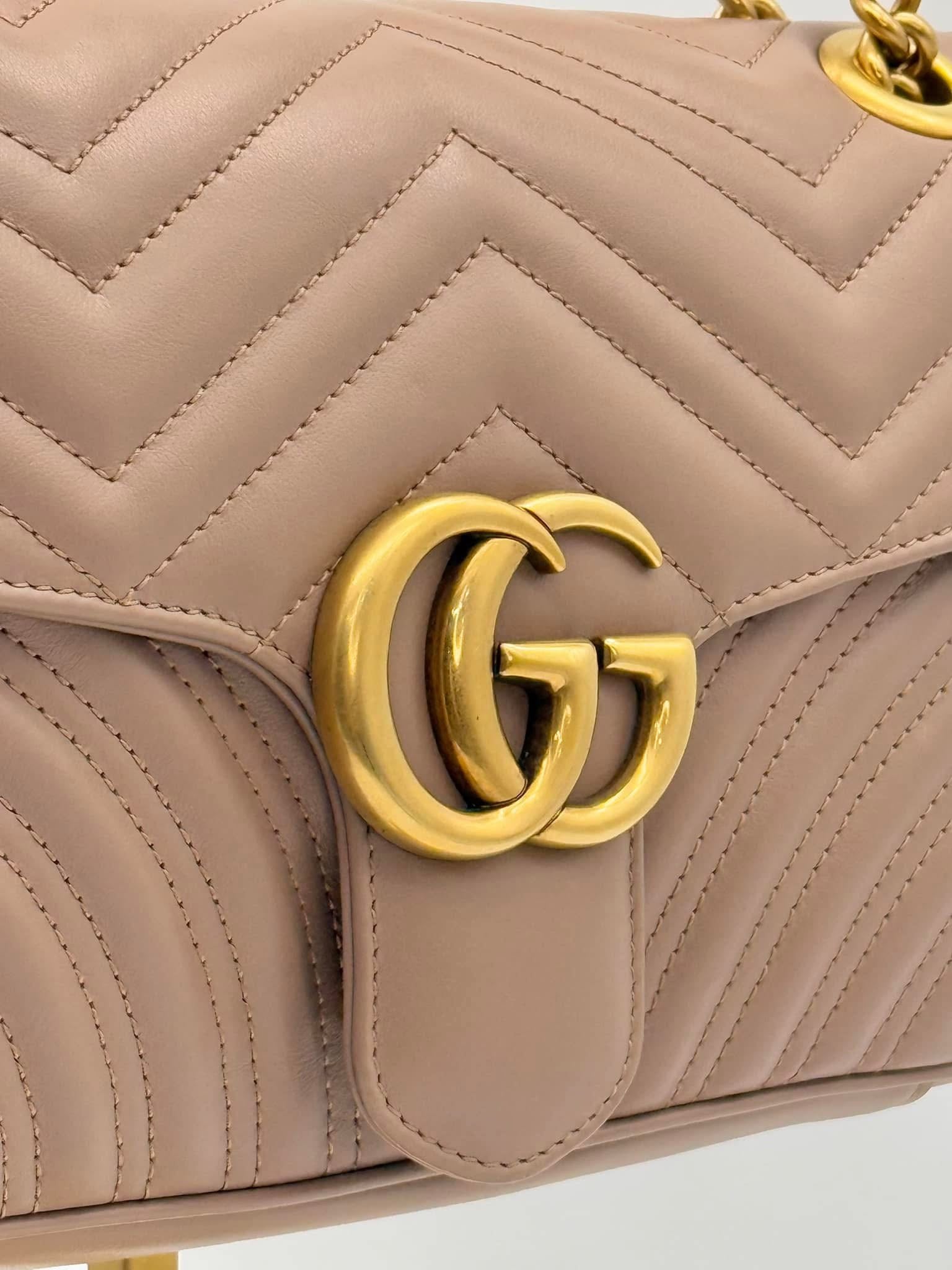 Gucci Small GG Marmont Shoulder Bag