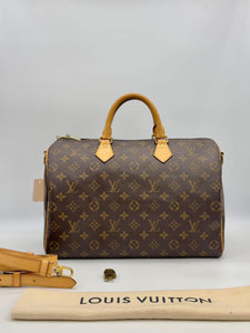 Louis Vuitton Vintage Monogram Speedy 35 Handbag