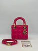 Christian Dior Lady Mini Lambskin Cannage