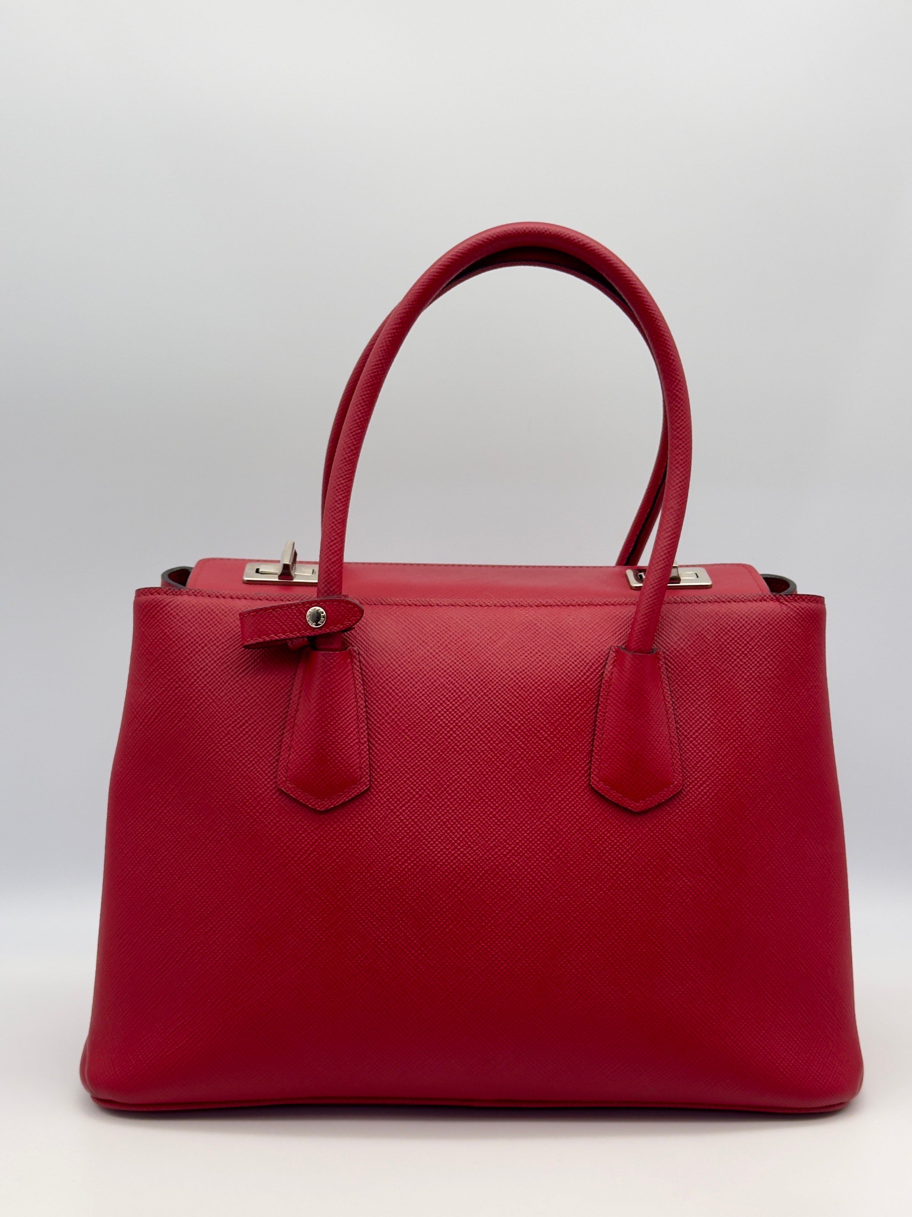 Prada Medium Saffiano Cuir Twin Bag