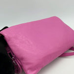 Balenciaga Bubblegum Pink Leather GGH Envelop Clutch Bag