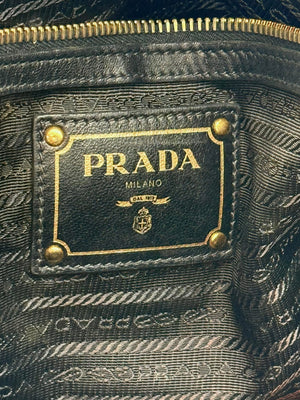 Prada Nappa Gaufre 2way Handbag