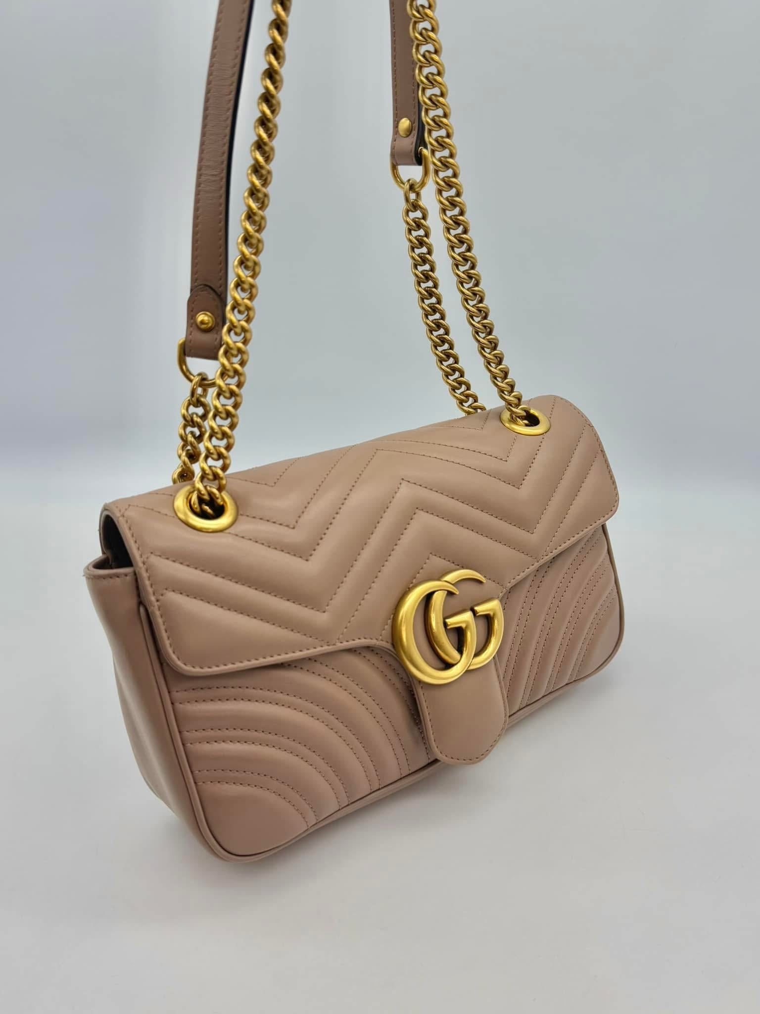 Gucci Small GG Marmont Shoulder Bag