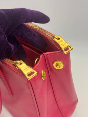 Small Prada Galleria Pink Leather