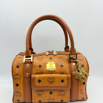 MCM COGNAC HANDBAG