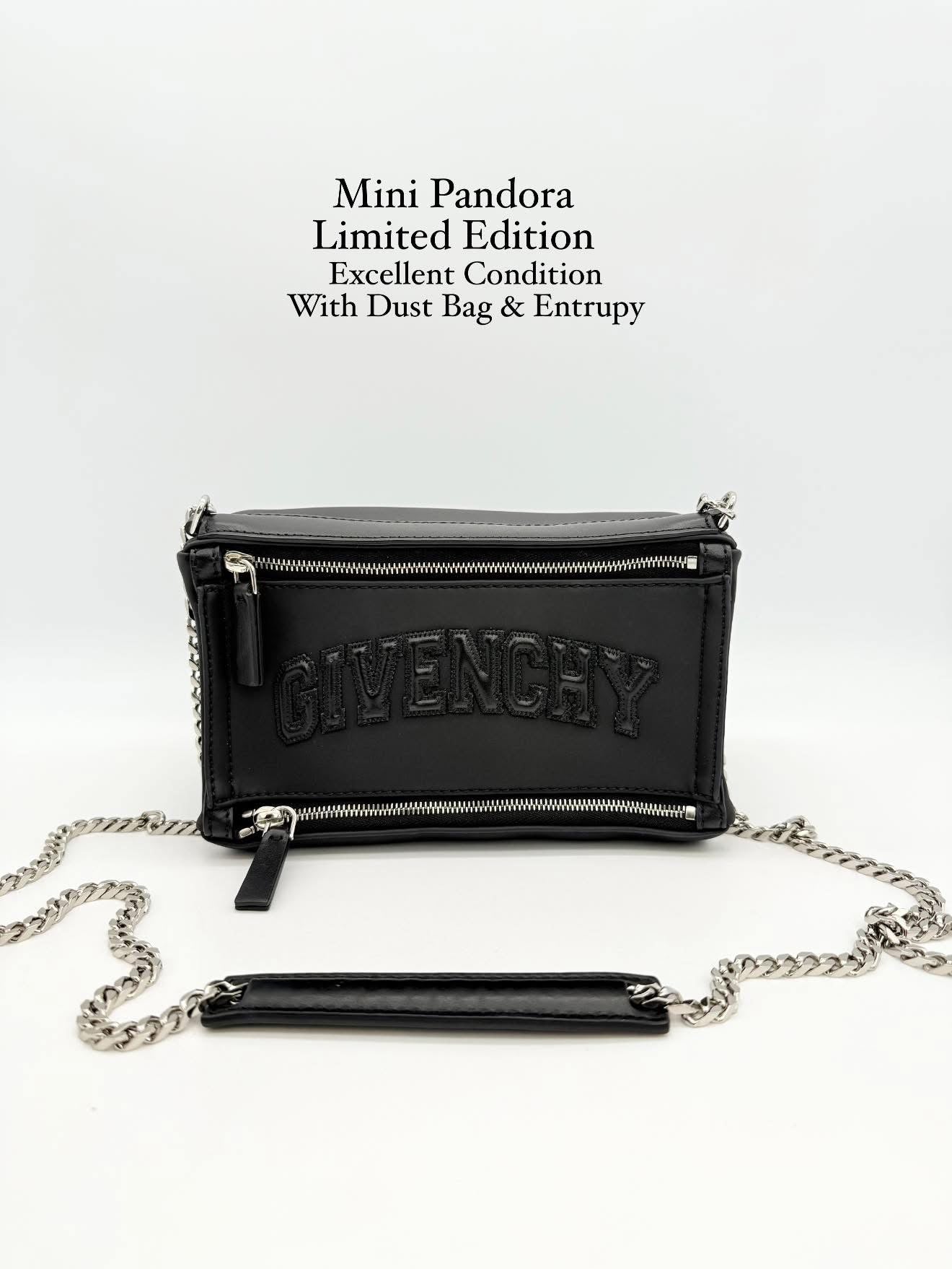 Givenchy Pandora Box Sleeting Small Leather Bag