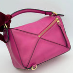 Loewe Pink Small Puzzle HandBag Satchel