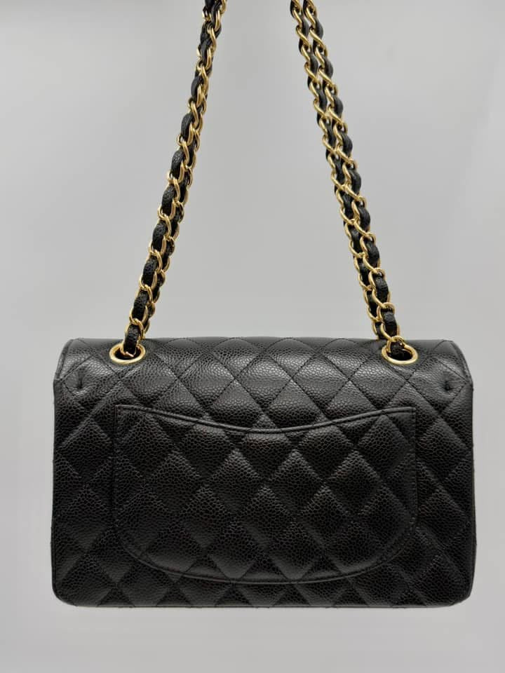 Chanel Double Flap Small Caviar