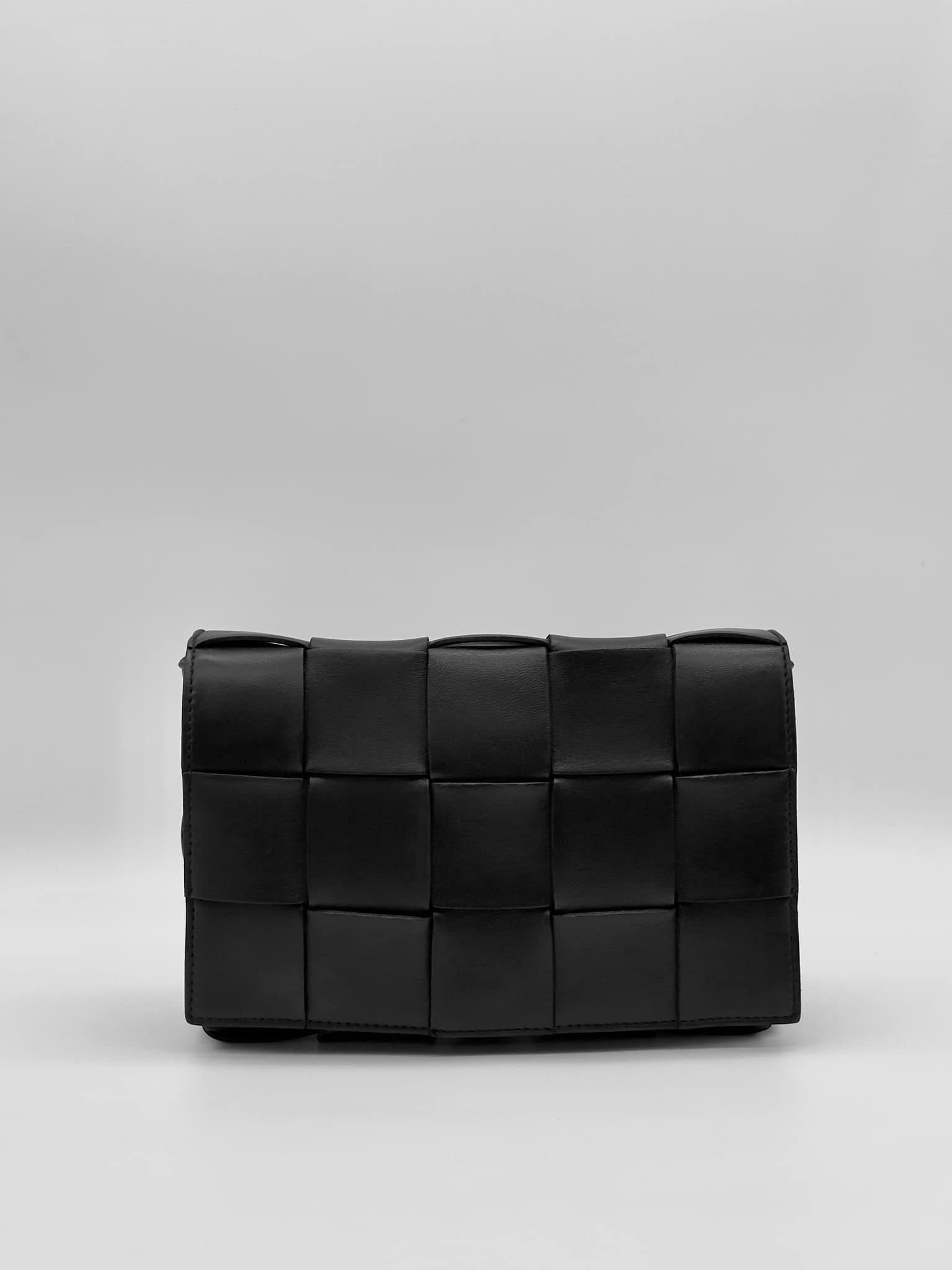 Bottega Veneta Cassette Intrecciato Black