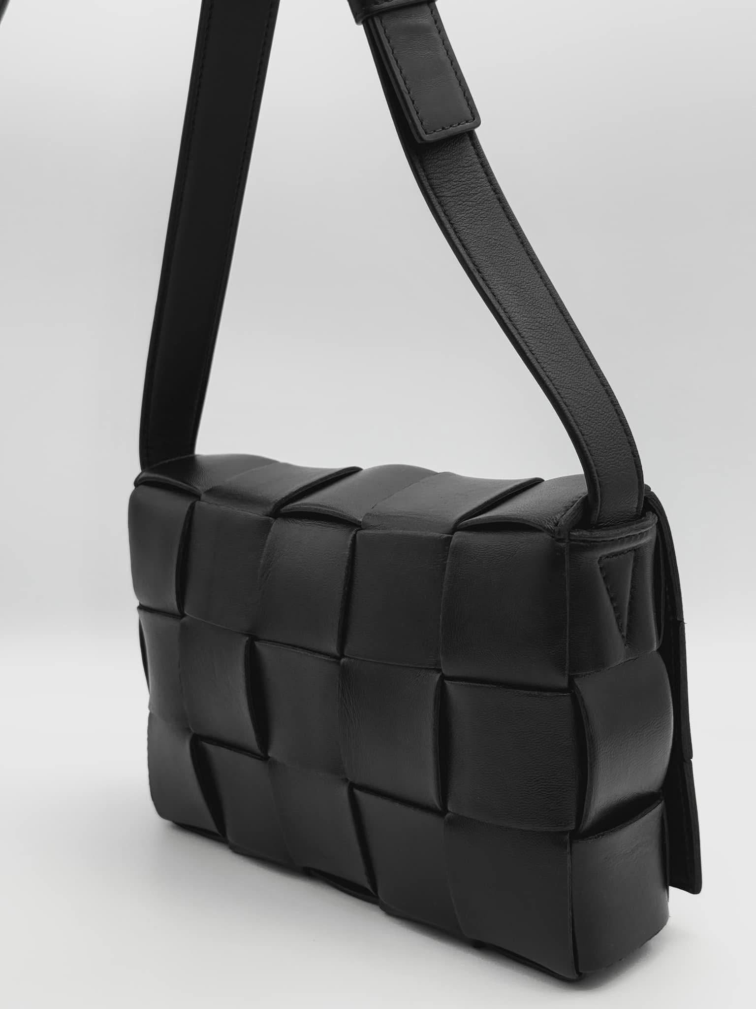 Bottega Veneta Cassette Intrecciato Black