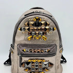 MCM Leather Studded Backpack