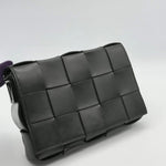 Bottega Veneta Cassette Intrecciato Black