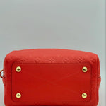 Louis Vuitton Red Monogram Empreinte Leather Speedy 25 Bandouliere