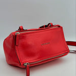 Givenchy Red Pandora Small Leather Crossbody Bag