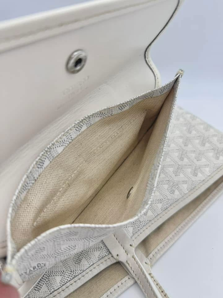 Goyard Saint Louis GM White Tote Bag