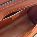 Celine Tan Leather Nano Luggage Bag