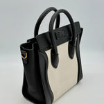 Celine Luggage Nano Shopper Leather & Suede